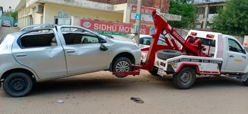 Accident car towing in L. B. Nagar